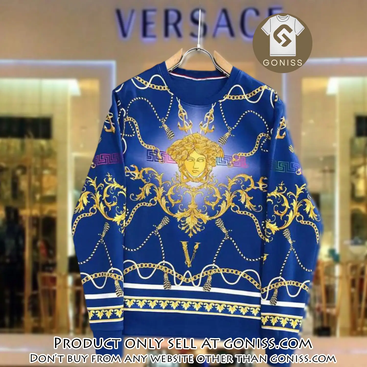 Versace luxury ugly sweater for winter lzu1420 gn0937920